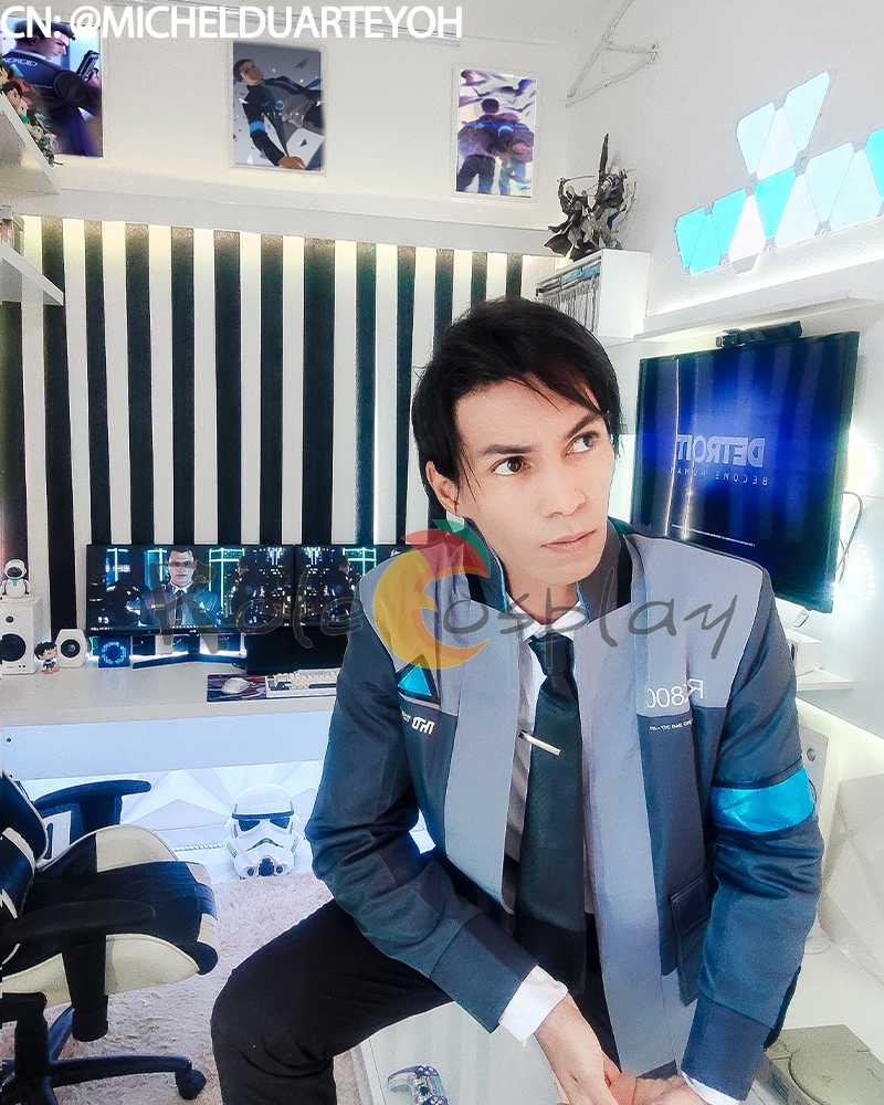 【Last Batch】【In Stock】Detroit Become Human RK800 Connor Cosplay Costume