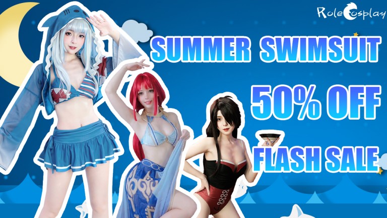 RoleCosplay Swimsuit 50% Flash Sale