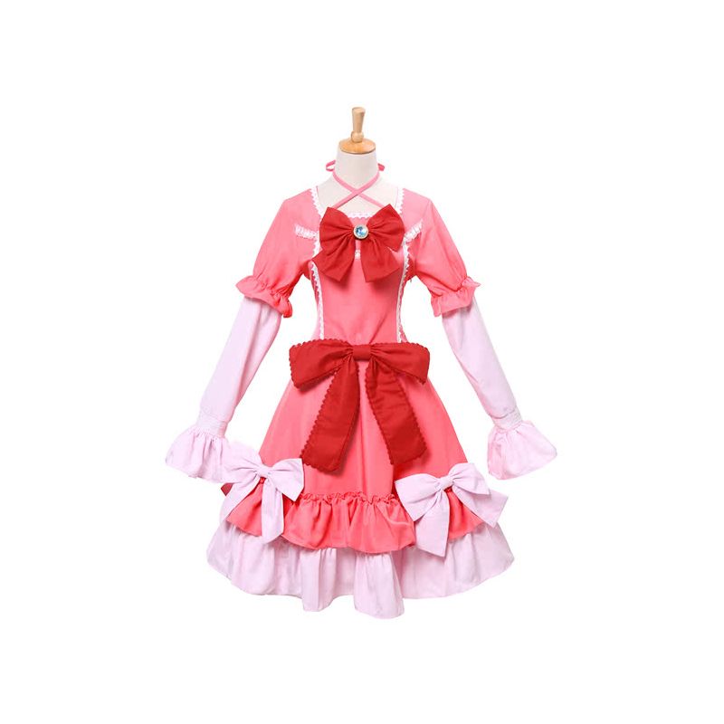 Eromanga Sensei Elf Yamada Pink Dress Anime Cosplay Costumes