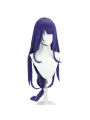 Genshin Impact Baal Magatsu Mitake Narukami no Mikoto Purple Long Cosplay Wigs
