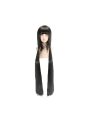 120cm Danganronpa V3 Harukawa Maki Black Long Cosplay Wigs