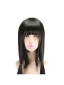 120cm Danganronpa V3 Harukawa Maki Black Long Cosplay Wigs