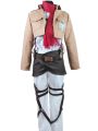Attack On Titan Shingeki no Kyojin Mikasa Ackerman Trainee Class Uniform Cosplay Costumes