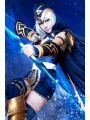 LOL Game Ice Shooter Ashe Women Cosplay Costume 