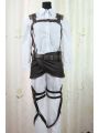 Attack On Titan Shingeki no Kyojin Mikasa Ackerman Trainee Class Uniform Cosplay Costumes