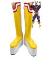 My Hero Academia All Might Anime Cosplay Shoes Customized Long Boots