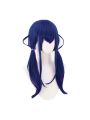 Arknights Chen Blue Mixed Purple Long Cosplay Wigs