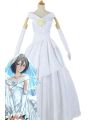 Attack On Titan Mikasa Cosplay Costume White Wedding