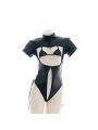 Black Bodysuit Tights Sexy Lingerie Cosplay Costume 