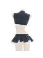 Black Cute Maid Underwear Cosplay Costume