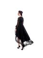 Black Sexy Gothic Victorian Dress Cosplay Costumes-5