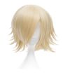 Bleach Urahara Kisuke Short Clurly Blonde Anime Cosplay Wigs