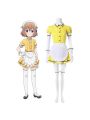 Blend S Mafuyu Hoshikawa Yellow Anime Cosplay Costumes