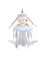 Cardcaptor Clear Card Sakura Sakura Kinomoto Ice Angel White Formal Dress Cosplay Costume