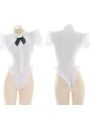 Cat Paw Bow Tie OL Sexy White Shirt  Cosplay Costume