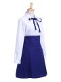 Fate Stay Night Casual Saber Uniform Dress Cosplay Costume New Fancy Dress