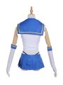 Kantai Collection Shimakaze Cosplay Costumes Blue Sailor Suits