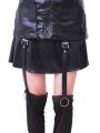 Tokyo Ghoul Touka Kirishima Black Leather Turnouts Cosplay Costume