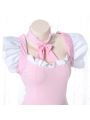 Cute Maid Pink Lingerie Cosplay Costume