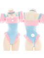 Cute Pink And Blue Uniform Underwear Cosplay Costume