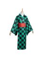 Demon Slayer Entertainment District Arc Tanjirou Kamado kimono Cosplay Costume