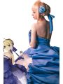 Fate 10th Anniversary Saber Cosplay Costumes Evening Dresses