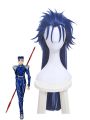 Fate Stay Night Lancer Long Blue Synthetic Cosplay Wigs