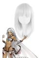 Fate Extella Saber Altera Short Silver Game Cosplay Woman Wigs