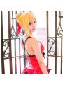 Fate Grand Order Nero Red Swimming dress Anime Cosplay Costumes