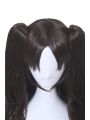 Fate Grand Order Tohsaka Rin Black Brown Long Curly Game Cosplay Wigs 
