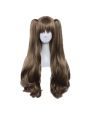 Fate Grand Order Tohsaka Rin  Brown Long Curly Game Cosplay Wigs