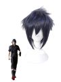 Final Fantasy Noctis Black Mixed Grey and Blue Cosplay Wigs 