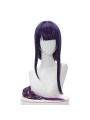 Game Genshin Impact Baal Purple Mided Color Long Cosplay Wigs