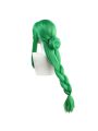 Game Genshin Impact Baizhu Green Weave Long Cosplay Wigs