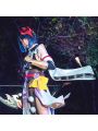 Game Genshin Impact Kujou Sara Cosplay Costume