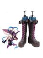 Game LOL Loose Cannon Jinx Cosplay Boots