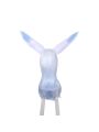 Game LOL Star Guardians Xayah Cosplay Wigs Synthetic Long Grey Mixed Blue Curly Women Hair Wigs Cosplay Wigs