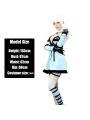 Game Nier Automata RepliCant Kaine Cosplay Costume