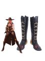 Game OW Ashe Cosplay Boots 