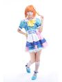 Love Live! Sunshine Aqours  Chika Takami Anime Cosplay Costumes Performance Dresses