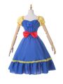 Snow White Blue Dress Anime Cosplay Costumes