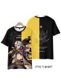 Genshin Impact Arataki Itto T-shirt Cosplay Costume