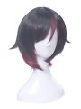  Ruby Rose Red and Black Short Cosplay Wigs