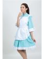 Sky Blue Dress White Apron