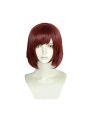 Kingdom Hearts III Game Kairi Short Straight Wine Red Cosplay Wigs