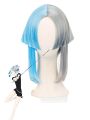 Land of the Lustrous Houseki no Kuni Euclase Short Mixed Blue and Gray Cosplay Wigs