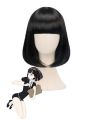 Land of the Lustrous Houseki no Kuni Obsidian Middle Black Cosplay Wigs