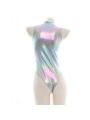 Laser Bodysuit 2 Color Swimsuit Cosplay Costume