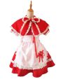 League of Legends Game Red Annie Perfect Restore Cosplay Dress