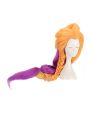 LOL Aspect of Twilight Zoe Purple Mixed Yellow Cosplay Wig 